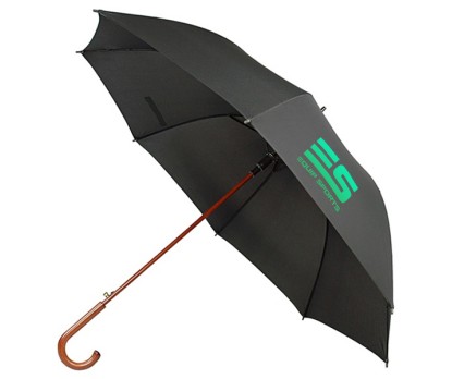 Auto Open Wood Shaft and Hook Handle Umbrellas