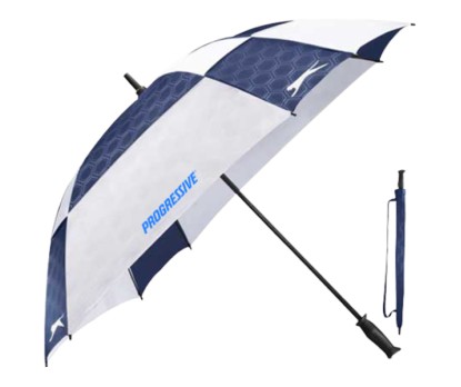 60 Inch Arc Custom Printed Slazenger Cube Golf Umbrellas