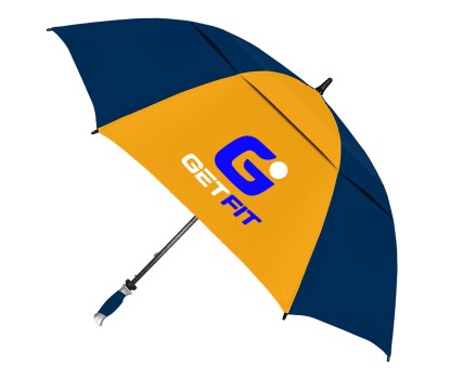 62 Inch Arc Personalized Vented Typhoon Tamer Umbrellas