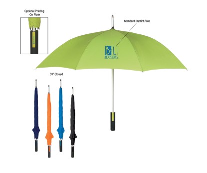 46 inch Arc Personalized Umbrellas w/ 5 Colors