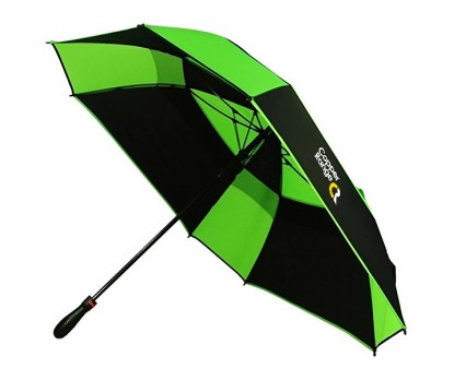 61 Inch Arc Promotional Auto Open Wind Proof Heavy Duty Square Golf Umbrellas