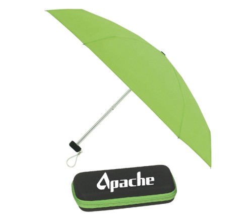 Custom Logo Mini 37 inch Arc Travel Umbrellas w/ Case