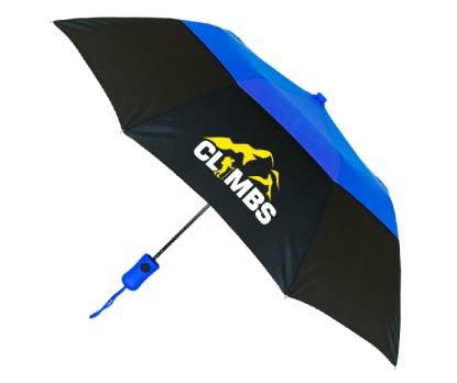 42 Inch Arc Personalized Vented Color Crown Umbrellas