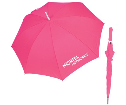 46 Inch Arc Custom Logo Executive Umbrellas w/ 4 Colors