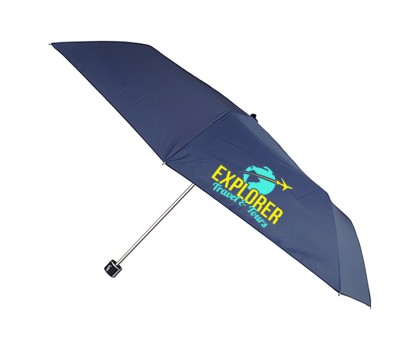 44 Inch Arc Customized Lightweight Mini Manual 3 Fold Umbrellas