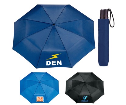 Custom Logo Umbrellas w/ 4 Colors