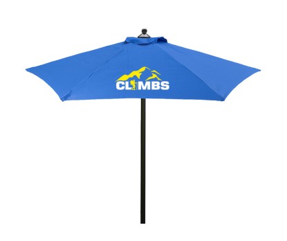 Printed New Steel Market Umbrellas