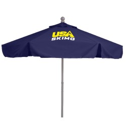 9 Ft Custom Printed Aluminum/Fiberglass Market Umbrellas