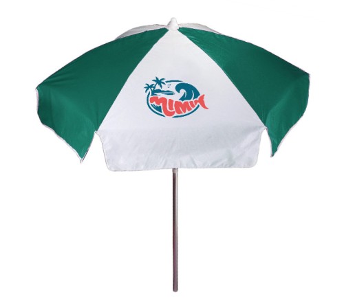 Personalized 6.5 ft Vinyl Patiocafe Umbrella w 7 Colors