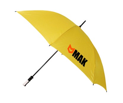 Custom Printed Manual Fiberglass Golf Umbrellas