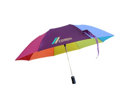 43 Inch Arc Promotional Star Rainbow Umbrellas