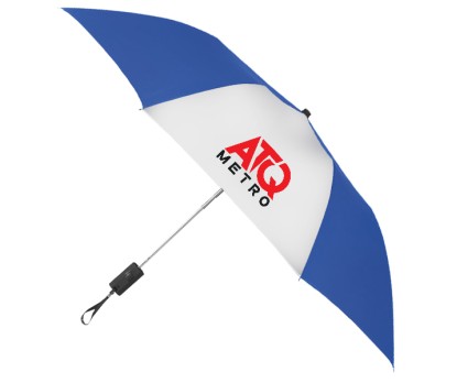 44 Inch Arc Custom Auto-Open Folding Umbrellas