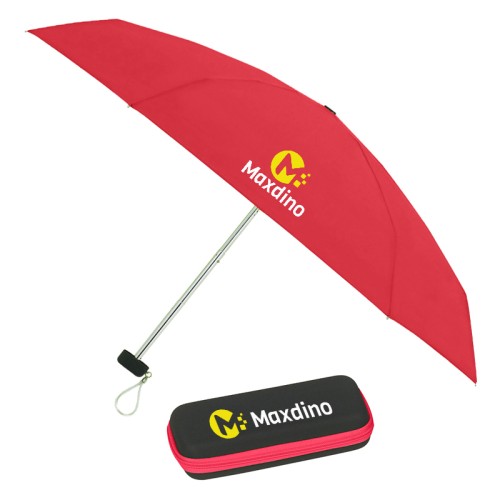 37 Inch Arc Custom Printed Umbrellas with Case