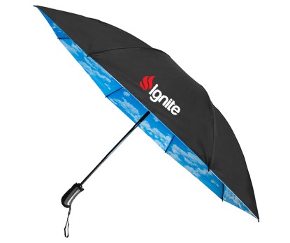  Imprinted SkyView Inverted Folding Umbrellas