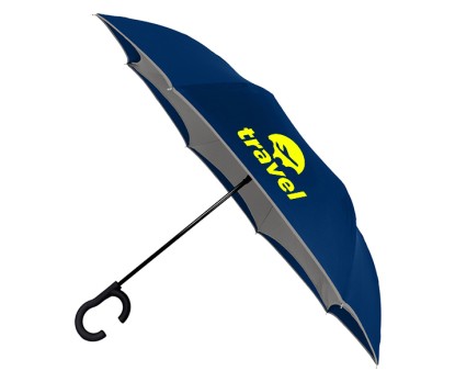 46 Inch Arc Personalized ViceVersa Inverted Umbrellas