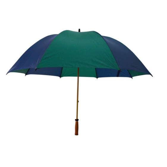 Customized Navy & Hunter Green 64 inchArc Mulligan Golf Umbrellas
