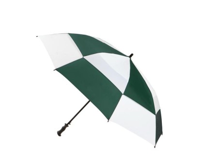 Personalized Forest & White 68 inch Arc Totes Super Deluxe Premium Golf Umbrellas