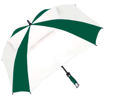 Personalized Hunter & White 62 inch Arc Vented Square Deal Umbrellas