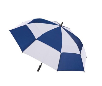 Navy and White 60 inch Arc Totes Stormbeater Golf Stick Umbrellas