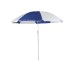 Personalized Navy and White 72 inch Arc Economy Beach Umbrellas 