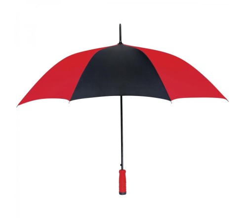 Personalized Red Black 46 Arc Printed Umbrellas