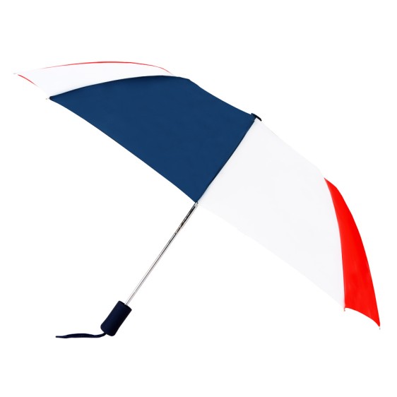 Personalized Red, White & Navy 43 inchWind Logo Imprinted Umbrellas 