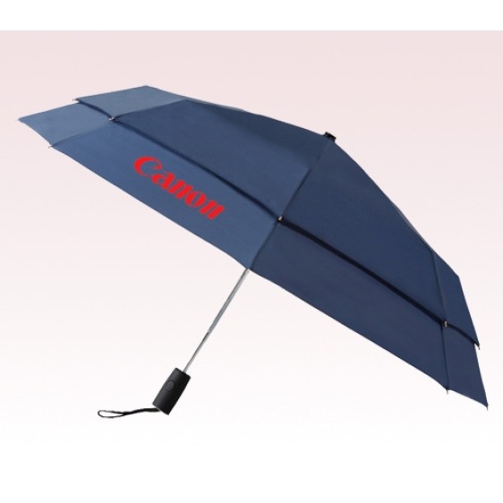 Personalized Navy Blue 43 inch Arc Vented Auto Open/Auto Close Umbrellas