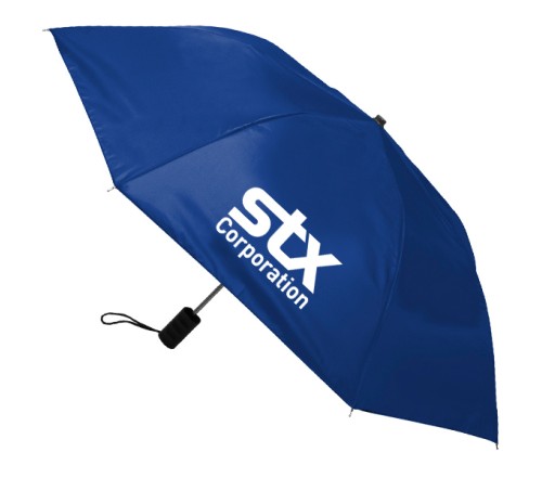 Personalized Royal Blue 40 inch Arc Economy Auto Open Folding Umbrellas