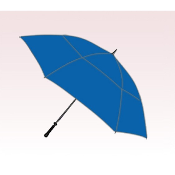 Personalized Royal Blue 54 inch Arc Windproof Mid-Size Golf Umbrellas