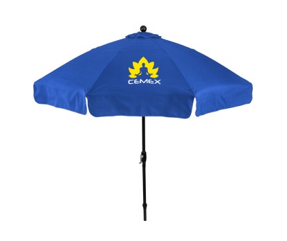 8 Panel Patio Umbrellas With Crank w/ 4 Colors