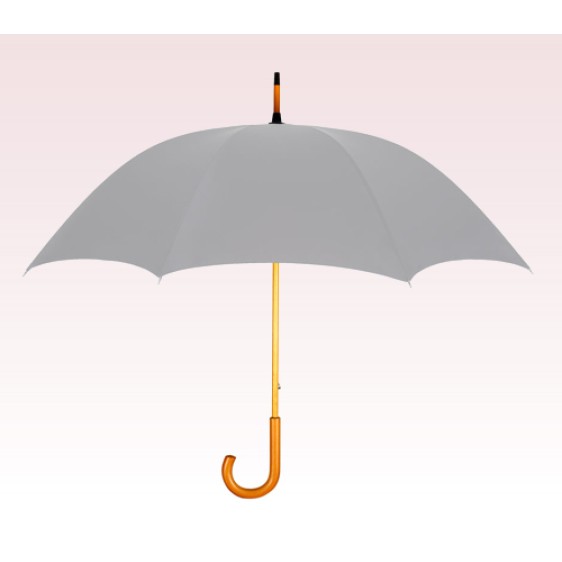 Personalized Gray 48 inch Arc Commuter Fashion Umbrellas Personalized Gray 48 inch Arc Commuter Fashion Umbrellas