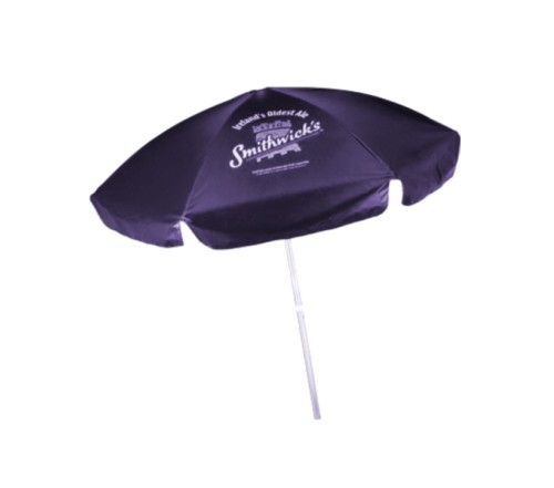 Personalized Purple 6.5 Ft Vinyl Patio/ Cafe Umbrellas