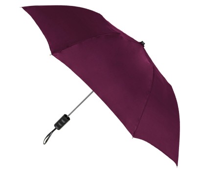 Burgundy 42 inch Arc Spectrum Auto- Open Folding Umbrellas