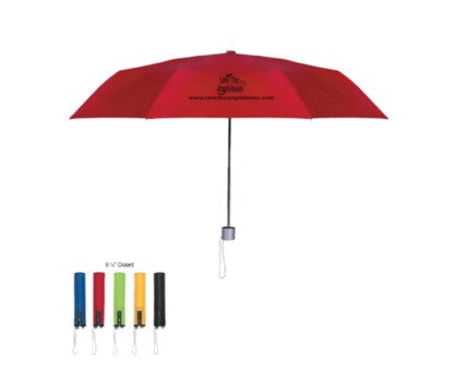 Personalized Red 42 inch Arc Trendy Telescopic Folding Umbrellas