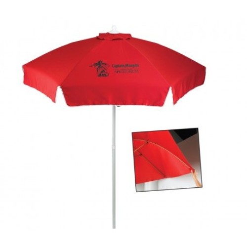 Personalized Red 7 ft PatioCaf Umbrellas