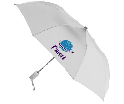 Personalized White 42 inch Arc 2351MM Revolutions Umbrellas