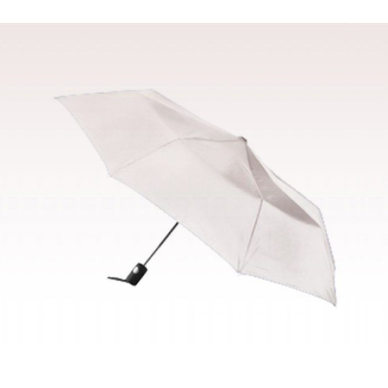 Personalized White 42 inch Arc Totes Auto- Open Folding Umbrellas