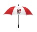 Customized 58 inch Arc Red Umbrella