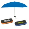 Custom Logo Mini 37 inch Arc Travel Umbrellas w/ Case