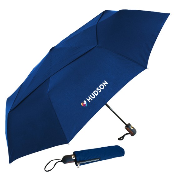 Custom The Vented Director Folding Umbrellas