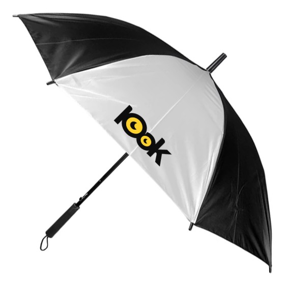 48 Inch Arc Personalized WeatherGuard Two-Tone Umbrellas
