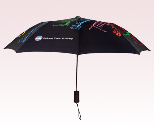 43 inch Arc Custom Printed Logo Umbrellas