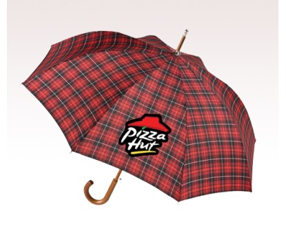 48'' Arc Stick Personalized Logo Umbrellas w/ 3 Colors