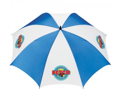 62 inch Arc Custom Printed Golf Umbrellas w/ 7 Colors